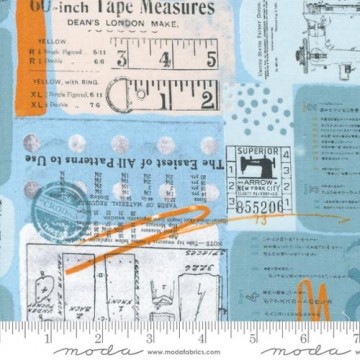 Bluish Stitched Up Fresh Air, 6854