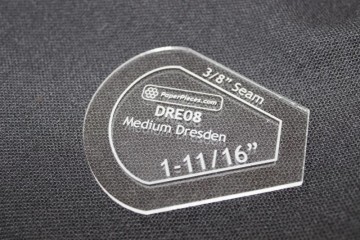 Plastmal til Medium Dresden plates