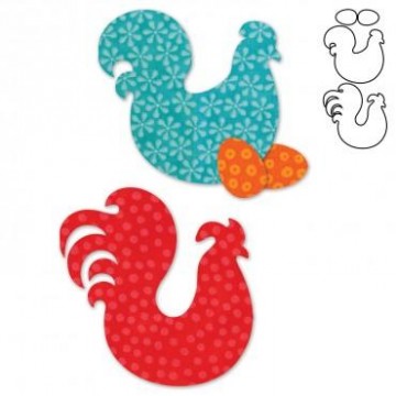 GO! Folk Art Fowl