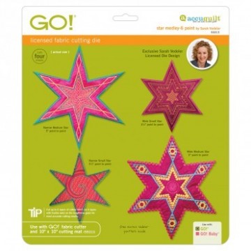 Star medley-6 point by Sarah Vedeler