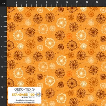 Quilting Rainbow, oransje, 6709