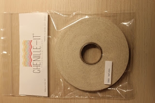 Chenille-it,  5/8 inch,  naturell