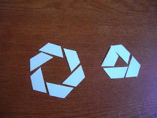 3/4 inch, halve sekskanter