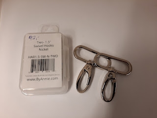 Karabinkroker, 1,5 inch, nikkel