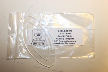 Plastmal til  2 3/4 inch leaf