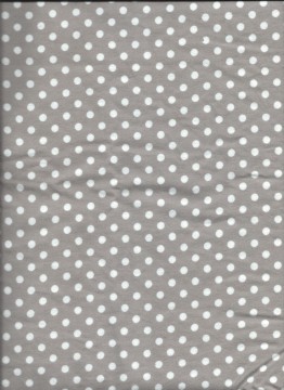 Flanell, Polkadott, 5222